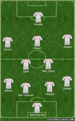 Tunisia Formation 2014