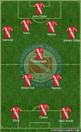 Argentinos Juniors Formation 2014