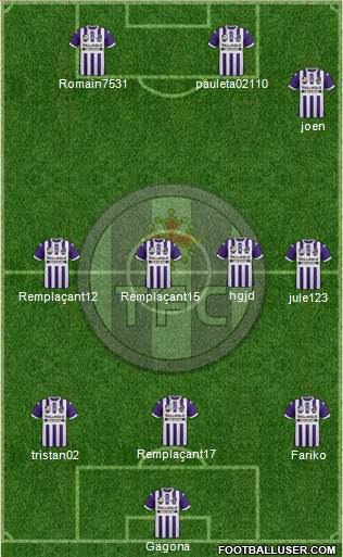 Toulouse Football Club Formation 2014