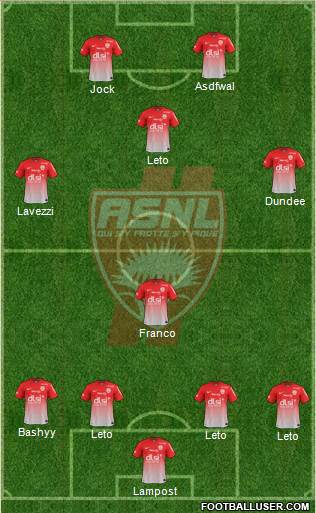 A.S. Nancy Lorraine Formation 2014