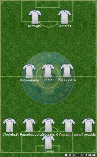 Greece Formation 2014