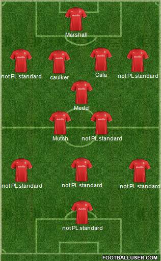 Cardiff City Formation 2014