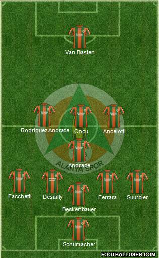 Alanyaspor Formation 2014