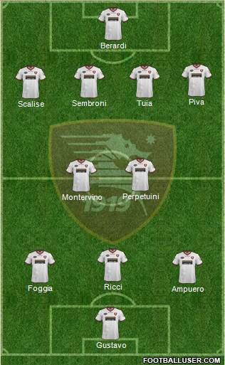 Salernitana Formation 2014