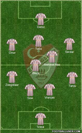 Elazigspor Formation 2014