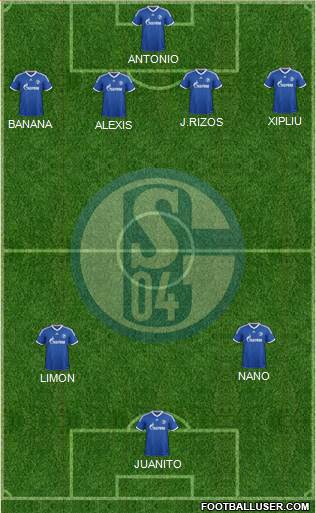 FC Schalke 04 Formation 2014