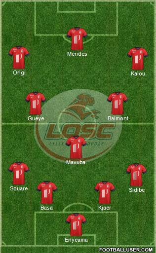 LOSC Lille Métropole Formation 2014