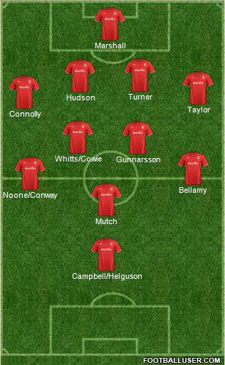 Cardiff City Formation 2014