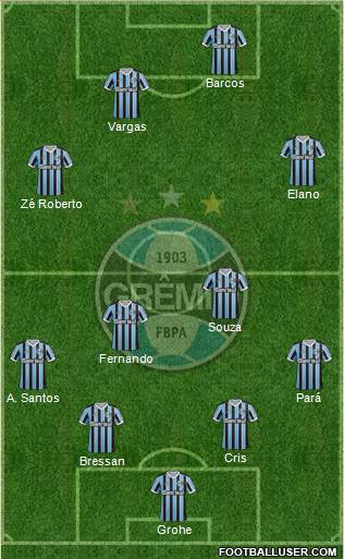 Grêmio FBPA Formation 2014