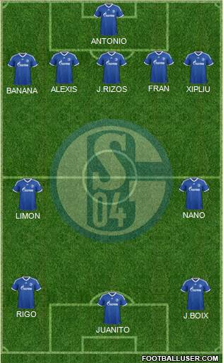 FC Schalke 04 Formation 2014