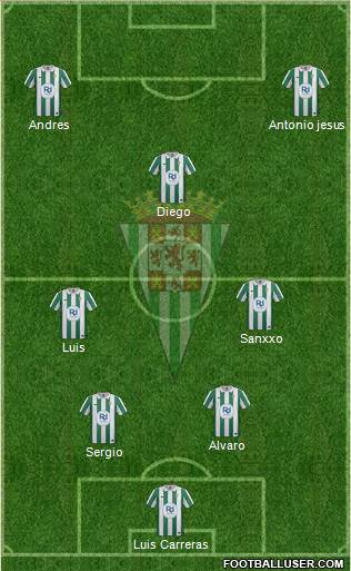 Córdoba C.F., S.A.D. Formation 2014