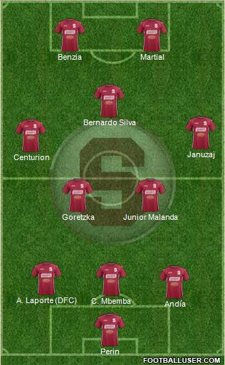 CD Saprissa Formation 2014