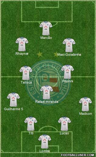 EC Bahia Formation 2014