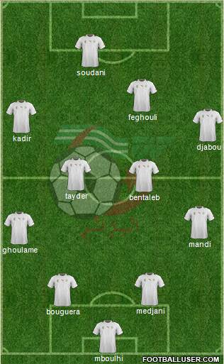 Algeria Formation 2014