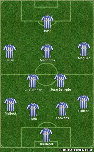 Sheffield Wednesday Formation 2014