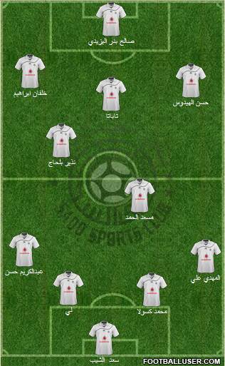 Al-Sadd Sports Club Formation 2014