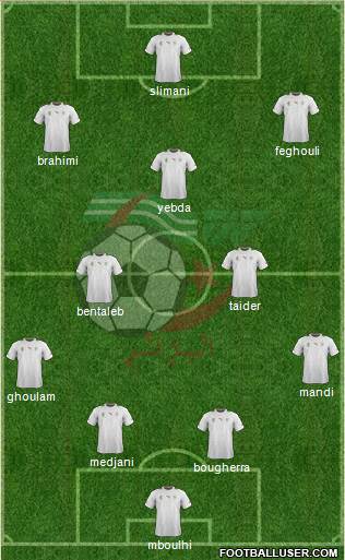 Algeria Formation 2014