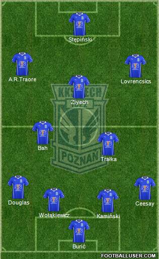 Lech Poznan Formation 2014