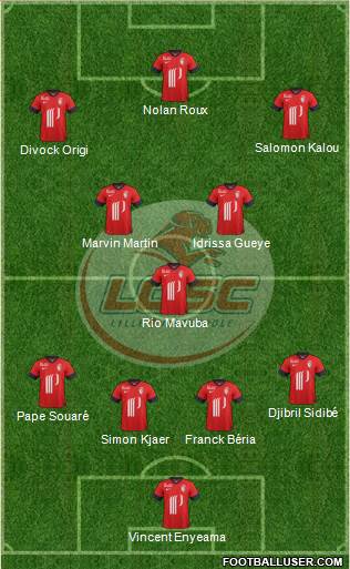 LOSC Lille Métropole Formation 2014