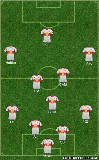 New York Red Bulls Formation 2014