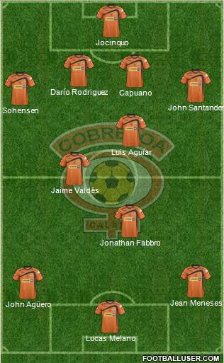 CD Cobreloa S.A.D.P. Formation 2014