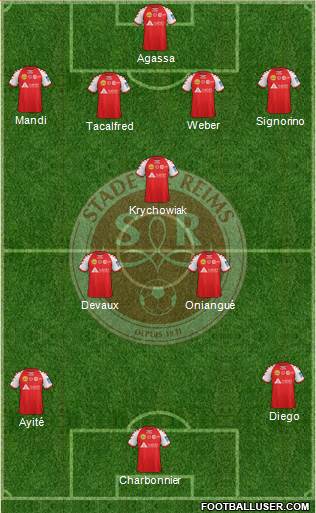 Stade de Reims Formation 2014