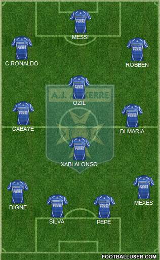 A.J. Auxerre Formation 2014