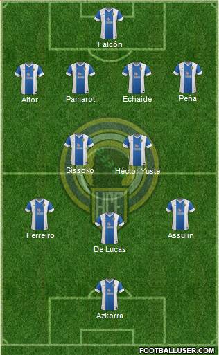 Hércules C.F., S.A.D. Formation 2014