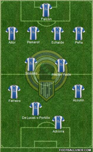 Hércules C.F., S.A.D. Formation 2014