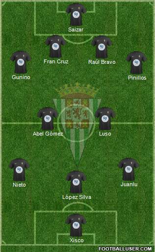 Córdoba C.F., S.A.D. Formation 2014