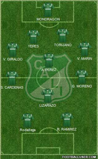 AC Deportivo Cali Formation 2014