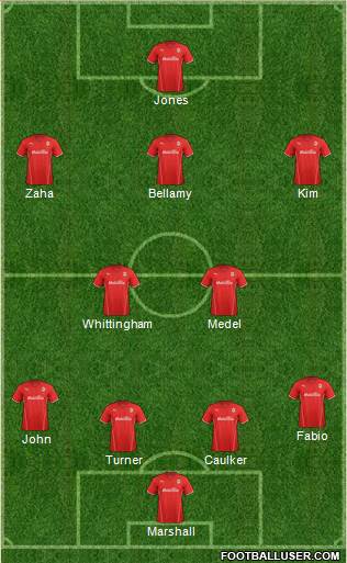 Cardiff City Formation 2014