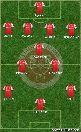 Stade de Reims Formation 2014