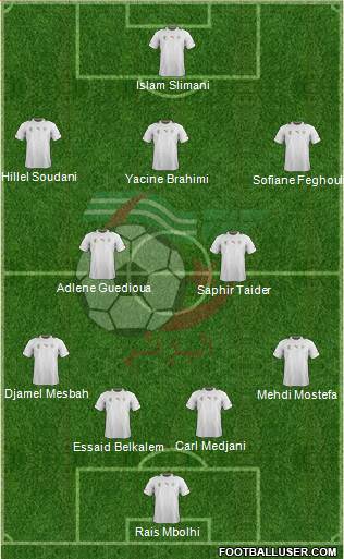 Algeria Formation 2014