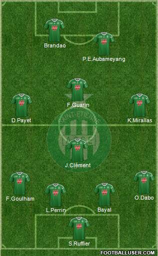 A.S. Saint-Etienne Formation 2014