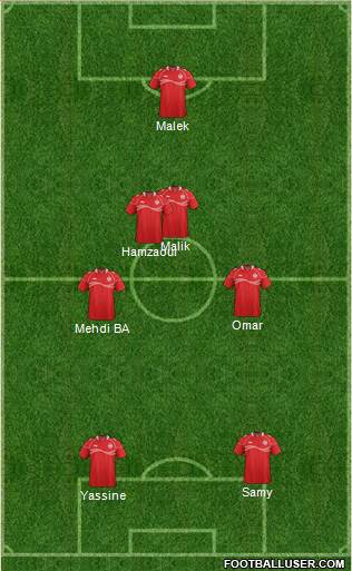 Tunisia Formation 2014