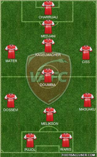 Valenciennes Football Club Formation 2014