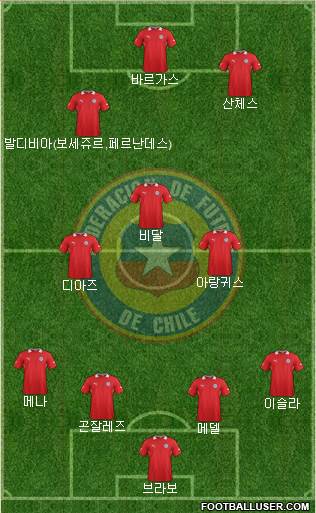 Chile Formation 2014