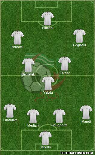 Algeria Formation 2014