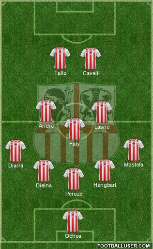 Athletic Club Ajaccien Football Formation 2014