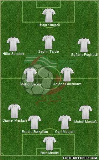 Algeria Formation 2014