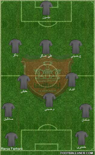 Persepolis Tehran Formation 2014