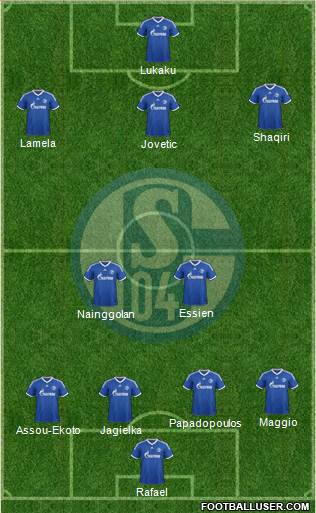 FC Schalke 04 Formation 2014