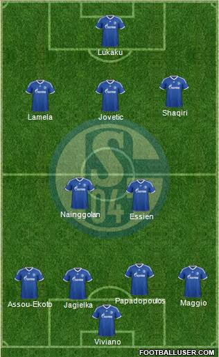 FC Schalke 04 Formation 2014