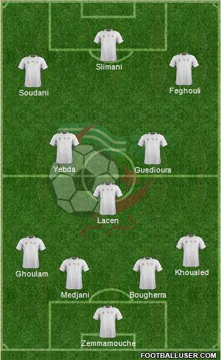 Algeria Formation 2014