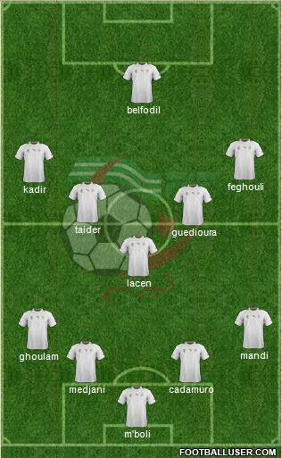 Algeria Formation 2014