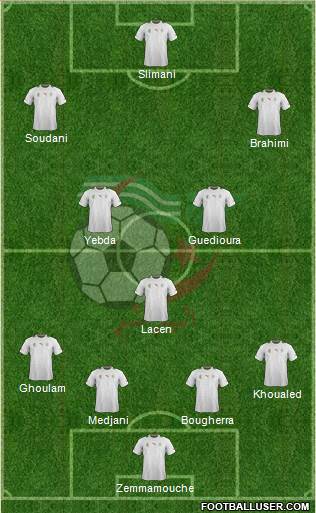 Algeria Formation 2014