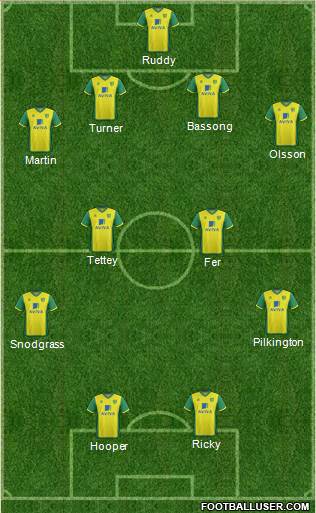 Norwich City Formation 2014