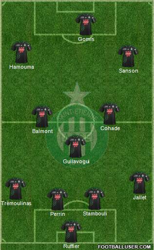 A.S. Saint-Etienne Formation 2014