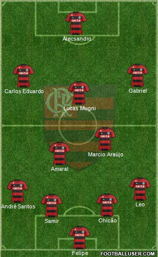 CR Flamengo Formation 2014